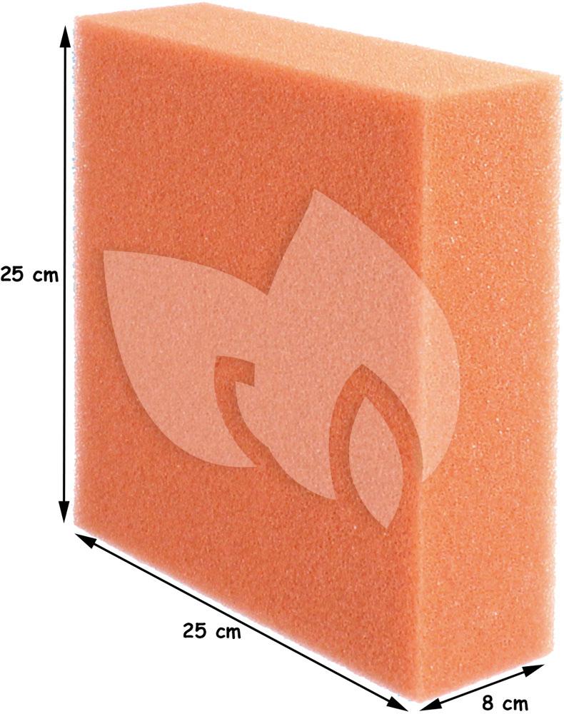 LTWHOME Compatible Filter Foam Medium Suitable for Oase Biotec 5.1/10.1 Aquarium Filter (3 Pieces