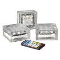 Crystal Square light incl. rgb controller