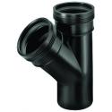 PP t-stuk 45 graden spie en manchet