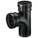 PP t-stuk 90 graden spie en manchet