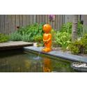 Spuitfiguur Boy 67 cm oranje